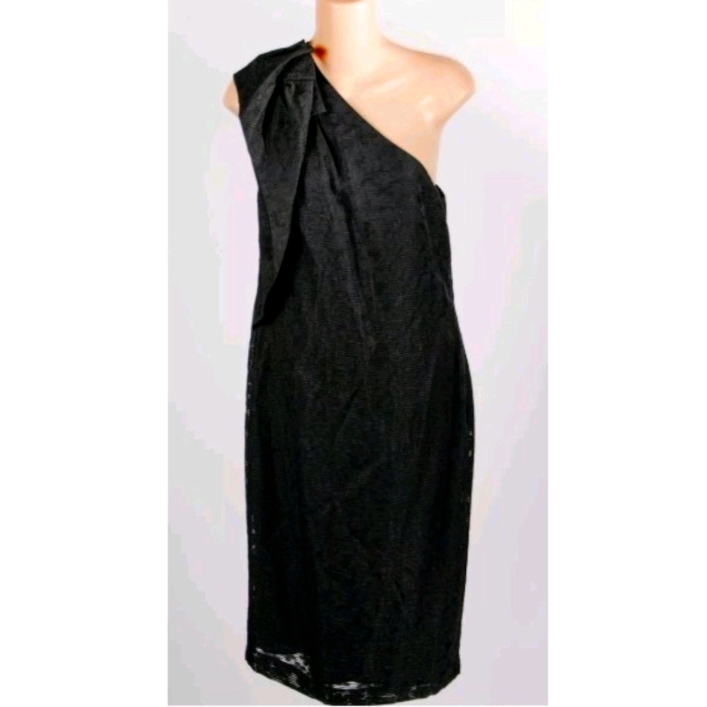 NWT Banana Republic Black Rayon Blend Women's Slee